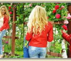 My red leather jacket and roses | 738 Views | Fame 92.25